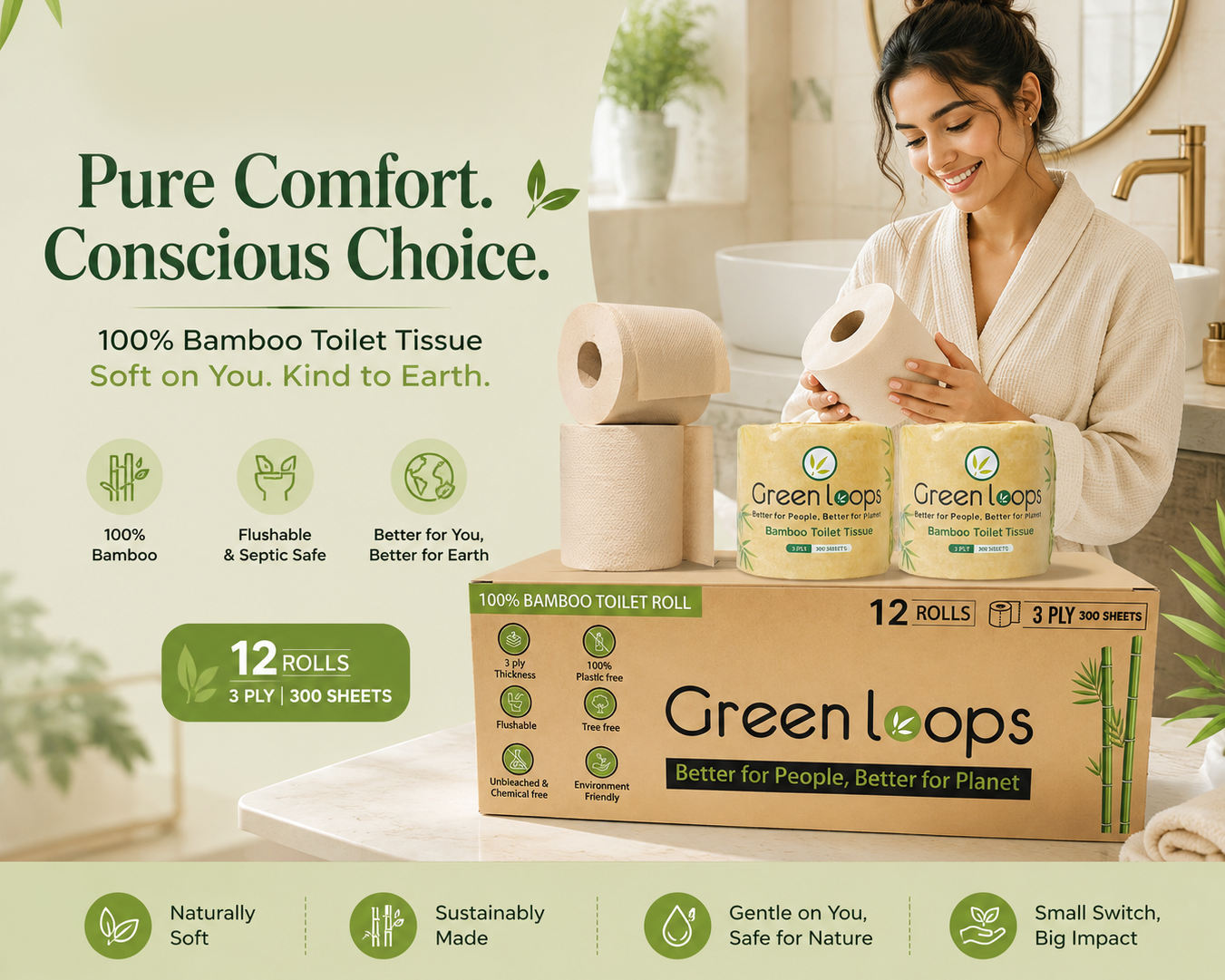 Bamboo Kitchen Towel