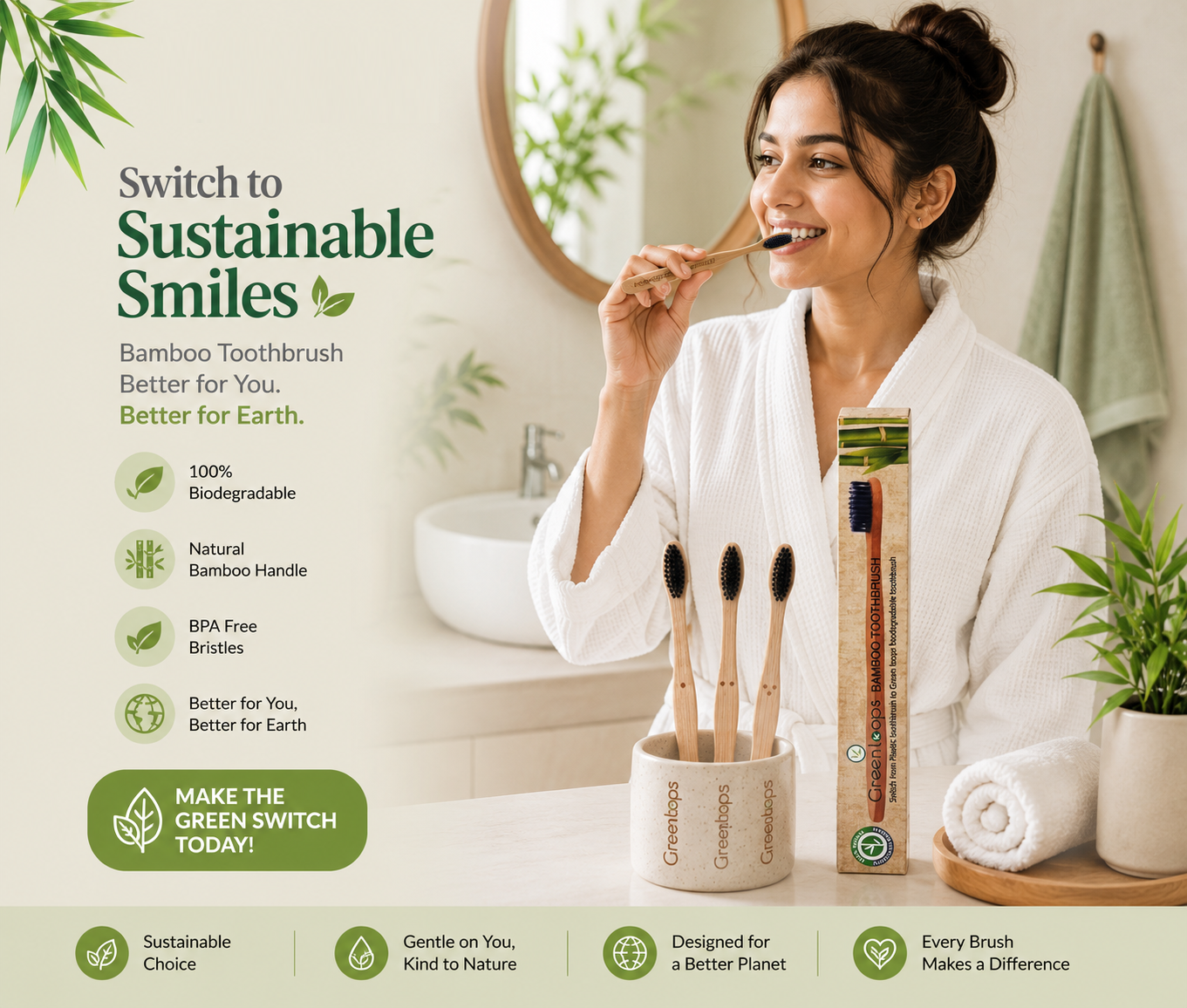 Bamboo Toothbrush
