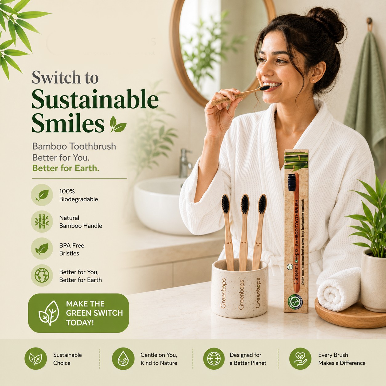 Bamboo Toothbrush