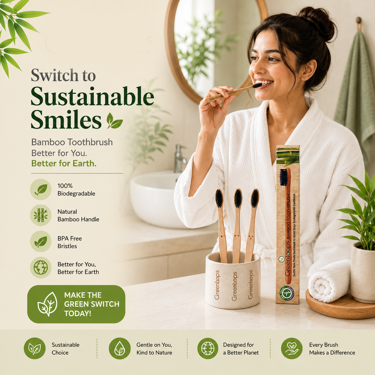 Bamboo Toothbrush