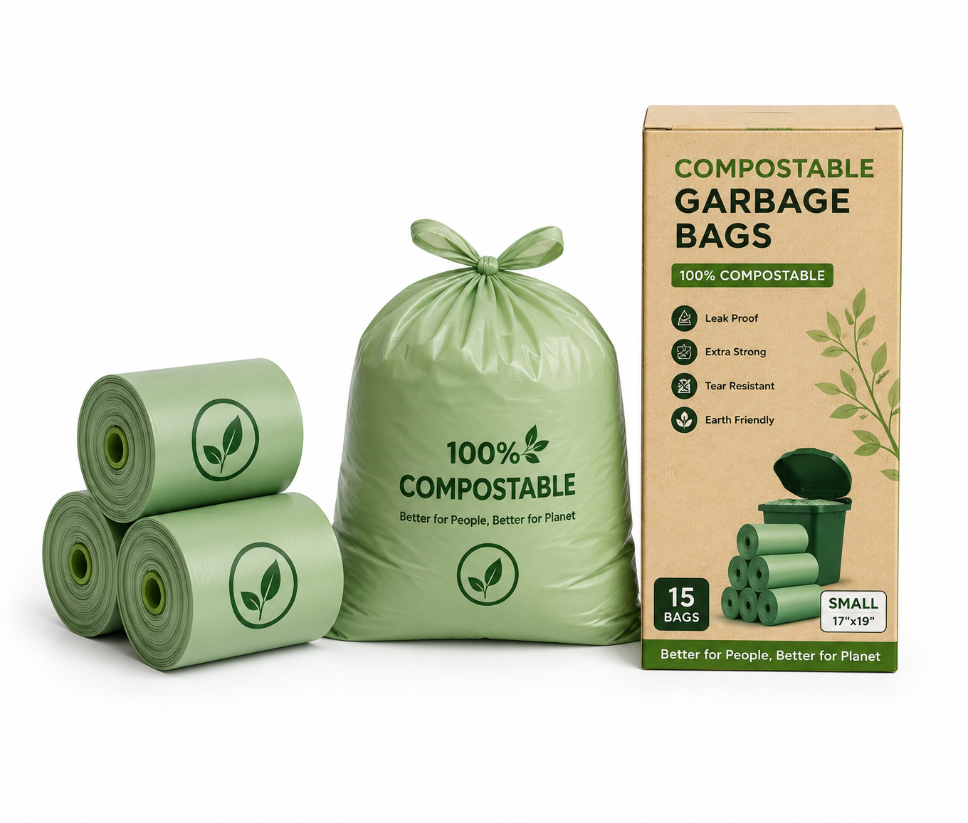 Compostable Garbage Bags
