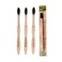 Bamboo Toothbrush Pack of 3
