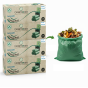 Compostable Garbage Bag Small-17x19inches - 60bags -15Bag/Roll