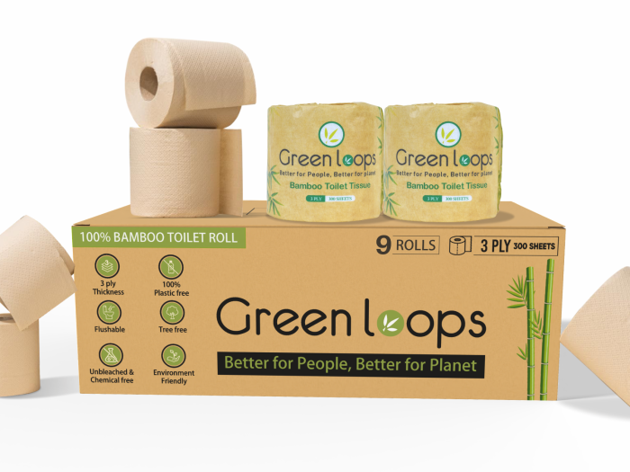 BAMBOO TP - 9 Rolls Pack