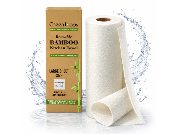 Reusable Bamboo Kitchen Towel