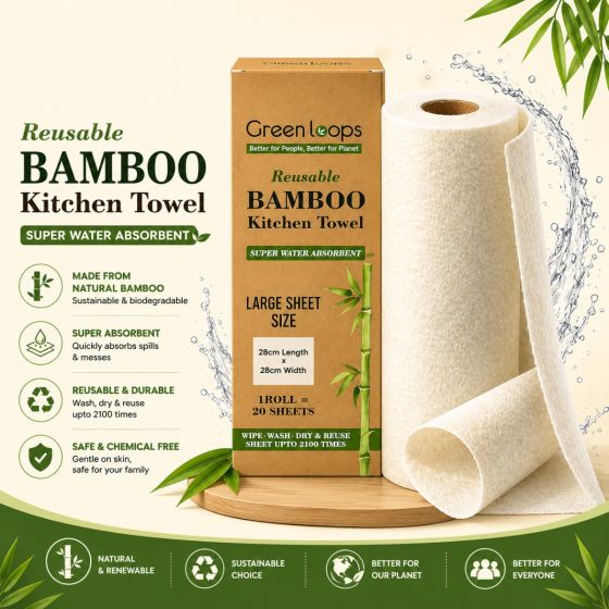 Reusable Bamboo Kitchen Towel