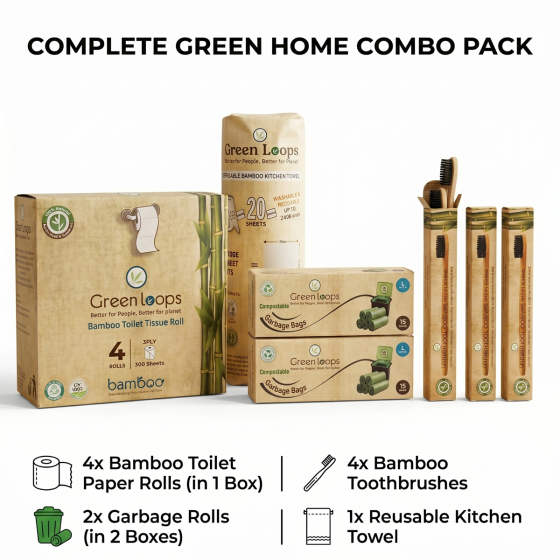 Complete Green Home Combo Pack – Sustainable Household Essentials Kit