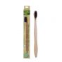 Bamboo Toothbrush with charcoal infused Soft Bristle
